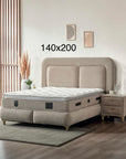 LIT MADRID COFFRE 140