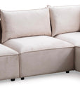 CANAPE MODULABLE 3+1 BEIGE