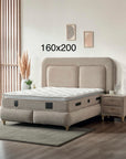LIT MADRID COFFRE 160