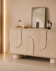 BUFFET ORIANO TRAVERTIN 165 CM