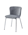 CHAISE JENA CHENILLE ARGENT