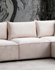 CANAPE MODULABLE 3+1 BEIGE