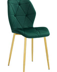 CHAISE COQUILLAGE PIEDS OR