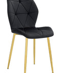 CHAISE COQUILLAGE PIEDS OR