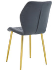 CHAISE COQUILLAGE PIEDS OR