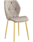 CHAISE COQUILLAGE PIEDS OR