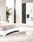 CHAMBRE A COUCHER DALIA GRIS-DORE