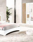 CHAMBRE A COUCHER DALIA BOIS - BLANC