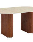 TABLE REPAS ROXY 160X90 NOISETTE