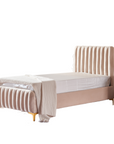 LIT FAYE 90X190 VELOURS BEIGE