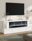MEUBLE TELE FLAMORA CHEMINEE