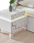 Chambre Ă coucher Cristal Silver