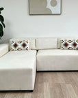 CANAPE D'ANGLE MORIS BEIGE