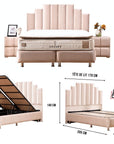 LIT COFFRE TOKYO ANTHRACITE OU BEIGE 140