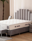 LIT COFFRE NATURA GRIS 160x200cm