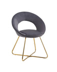 Chaise BUBBLE GOLD BLEU, BEIGE, GRIS, ECRU et MOKA