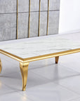 Table basse BAROQUE Gold 120x60x45 cm