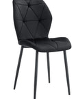 Chaise COQUILLAGE PIED NOIR, BEIGE, TAUPE, ANTHRACITE, NOIR et VERT SAPIN