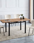 Table extensible à rallonge BORA CHENE GRIFFEE 110/170x70x75cm