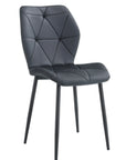 Chaise COQUILLAGE PIED NOIR, BEIGE, TAUPE, ANTHRACITE, NOIR et VERT SAPIN