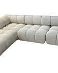Canapé RITZ MODULABLE 3 + 1 3D BEIGE ET NOIR