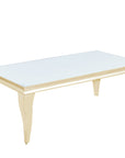 Table basse BAROQUE Gold 120x60x45 cm