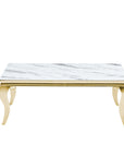 Table basse BAROQUE Gold 120x60x45 cm