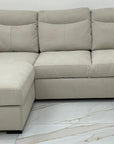 Canapé AMALFI GRIS, ANTHRACITE, BEIGE convertible angle réversible 238x155cm