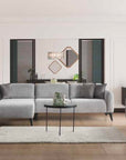 Canapé NEVADA RELAX 275x180cm BEIGE et GRIS