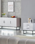 BUFFET ALYA BOIS LAQUE PIED NOIR