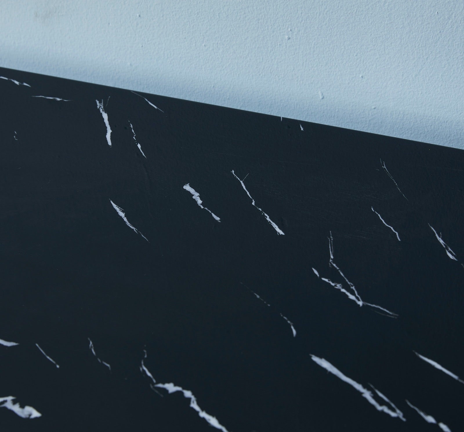 Console &amp;nbsp;- Lilas NOIR| Plateau en Verre Trempé | 120 × 40 × 80 cm