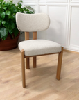 CHAISE HERA TISSU TAUPE