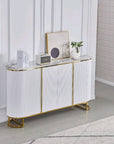 BUFFET ESMEE DORE MARBLE BEIGE
