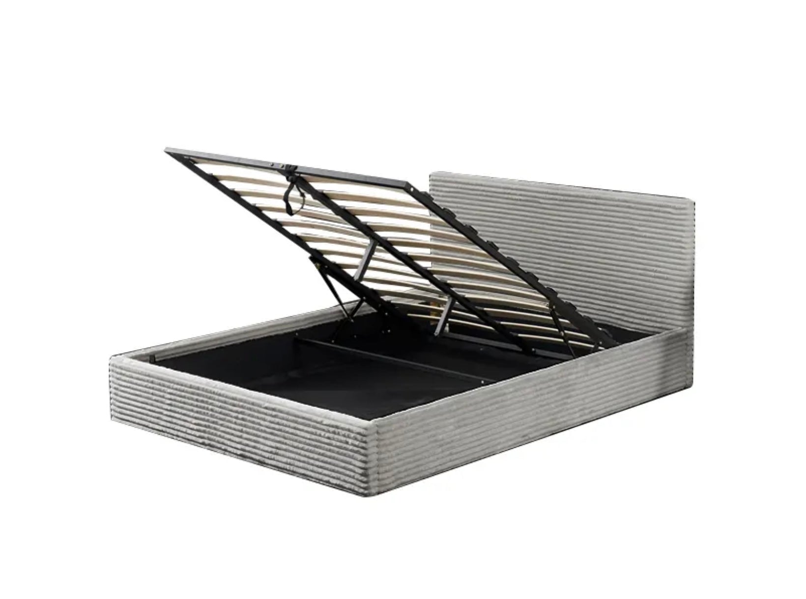 LIT COFFRE MAIA COTELE GRIS 140X190
