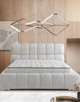 LIT COFFRE PRMIUM BEIGE 160X200