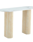 CONSOLE ROXY MARBRE BLANC