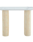 CONSOLE ROXY MARBRE BLANC