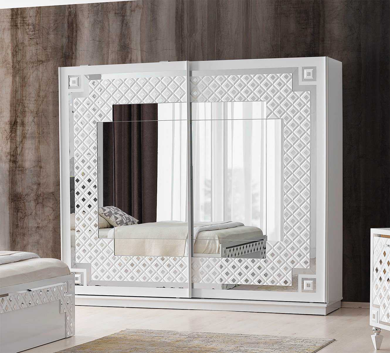 Chambre à coucher Cristal Silver