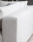 CANAPE MODULABLE AZRA TISSU CHENILLE