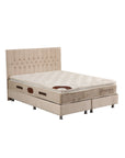 LIT COFFRE HUGO BEIGE 140X190