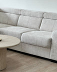 CANAPÉ D'ANGLE KAROLA RÉVERSIBLE MARBELLA BEIGE 260X260