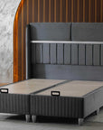 LIT COFFRE ESTELLE GRIS
