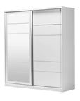 Armoire Palma – 2 portes coulissantes – 180 cm avec miroir