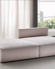 SALON D'ANGLE GINGER REVERSIBLE COFFRE DE RANGEMENT
