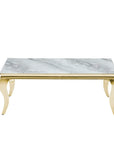 Table basse BAROQUE Gold  120x60x45 cm