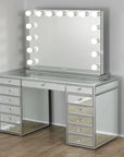 Miroir rectangle BLUETOOTH avec ENCEINTE ET LED 110x20x80cm