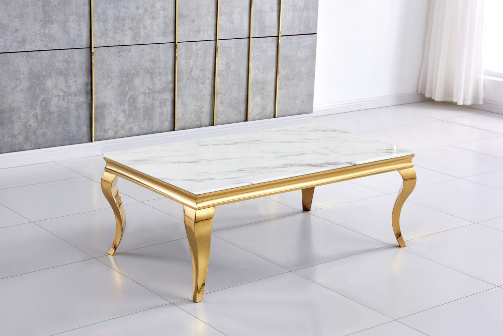 Table basse BAROQUE Gold  120x60x45 cm
