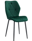 Chaise COQUILLAGE PIED NOIR, BEIGE, TAUPE, ANTHRACITE, NOIR et VERT SAPIN