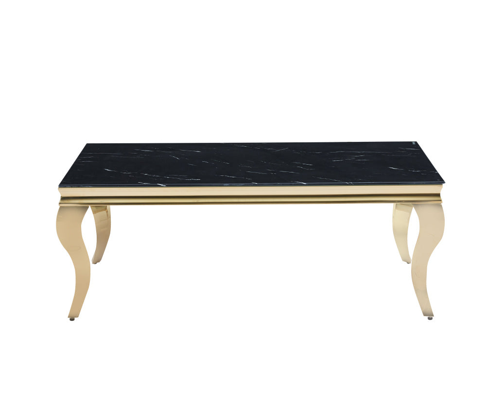 Table basse BAROQUE Gold  120x60x45 cm