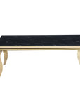 Table basse BAROQUE Gold  120x60x45 cm
